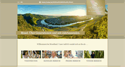 Desktop Screenshot of moselland.de